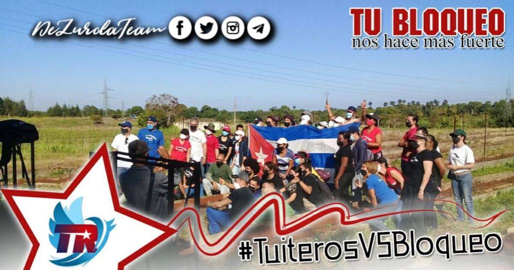 Un país bloqueado ⛓......pero que jamás se rinde!!! 

👆 Esta es Cuba🇨🇺, este es mi pueblo.......

#NoAlBloqueo a 🇨🇺!! 

#SomosEscuadronSaludable 
#UnblockCuba #TuiterosVSBloqueo