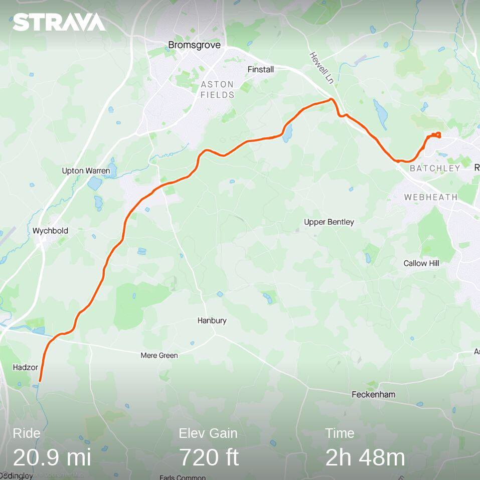 Beechy77's tweet photo. Check out my ride on Strava.
https://t.co/CmKWWyKEv5 20 very muddy miles 😂😂😂 https://t.co/jsG4Ho3rOw