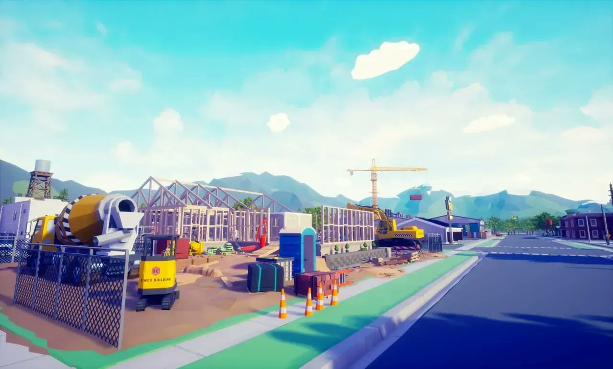 NiftyVille's tweet photo. NiftyVille is still under construction but the builders are hard at work  🙌 

We're excited to open the gates soon!

#NIFTYVILLE #P2E #VOID https://t.co/scaB8RvxVs