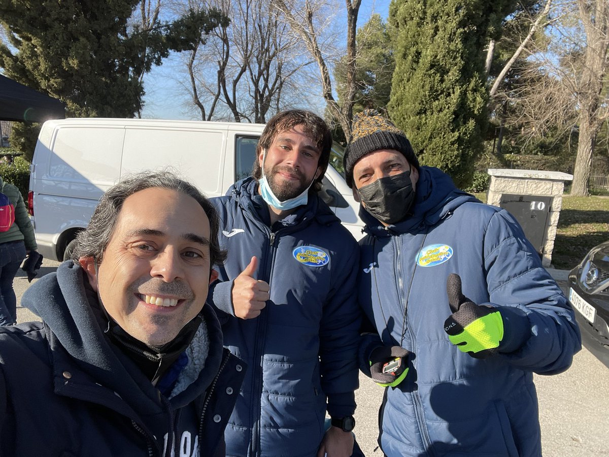 pablocarmenado's tweet photo. Campeonato de Madrid de Marcha en Móstoles.
#Chechuman debutando con @AtletismoSuanze y como no el gran @sabiowalk dale @lauriiatl que en dos semanas tú. https://t.co/FfIfdyBpxi
