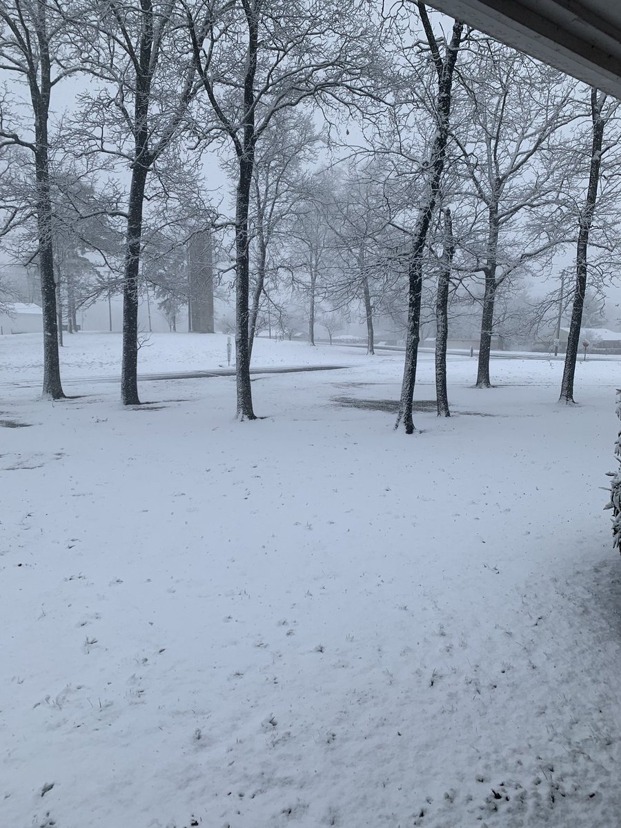 BolinLarry's tweet image. It’s snowing in Grant, Al.