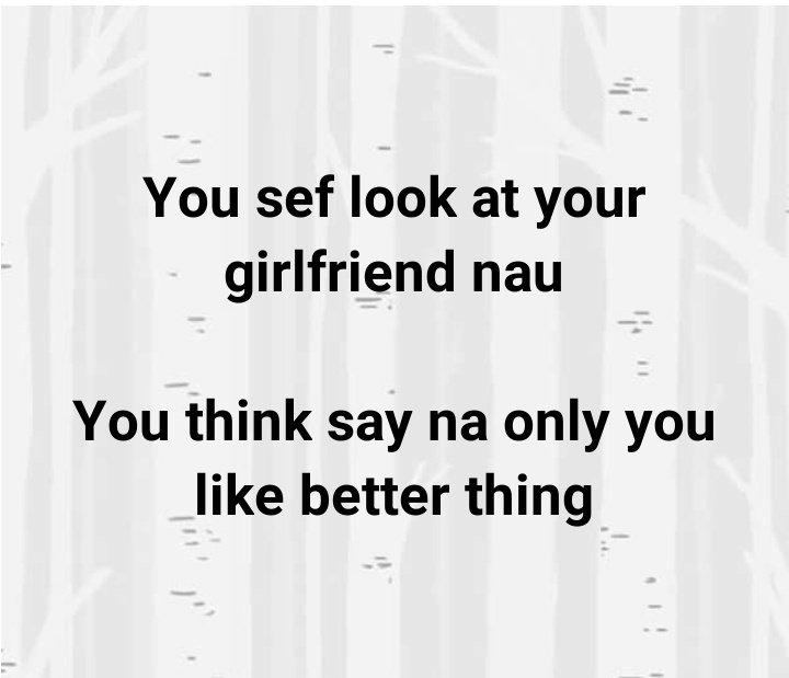 See me ooo nah only you 
<a href="/adekunleGOLD/">BIG FISH</a> <a href="/alhajitekno/">Tekno</a> <a href="/basket_mouth/">Basket Mouth</a> @Bujutoyourears <a href="/burnaboy/">Burna Boy</a> <a href="/ckay_yo/">CKAY</a> <a href="/davido/">Davido</a> <a href="/DJ_TUNEZ/">DJ TUNEZ</a> #follo4folloback #FolloForFolloBack #FolloMe #follobackinsoumis