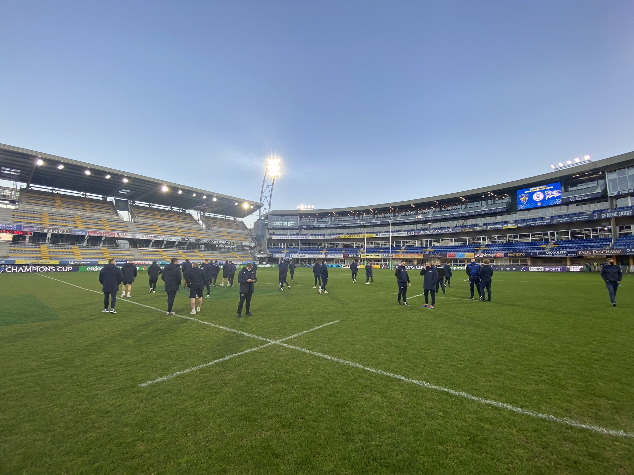 ASM Rugby on X SaleSharksRugby Welcome to the home of Clermont Rugby Marcel Michelin Stadium https t dNZmrKtz5T X