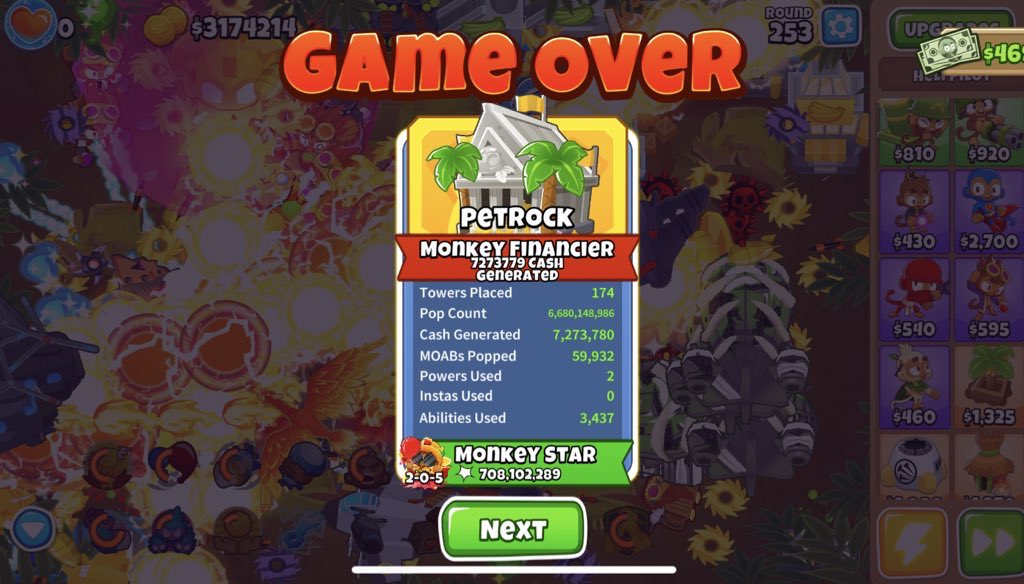 wizardlywaffles's tweet photo. not even two people can beat bloons goat 🥱 @yameiteews https://t.co/87lLaHudaN