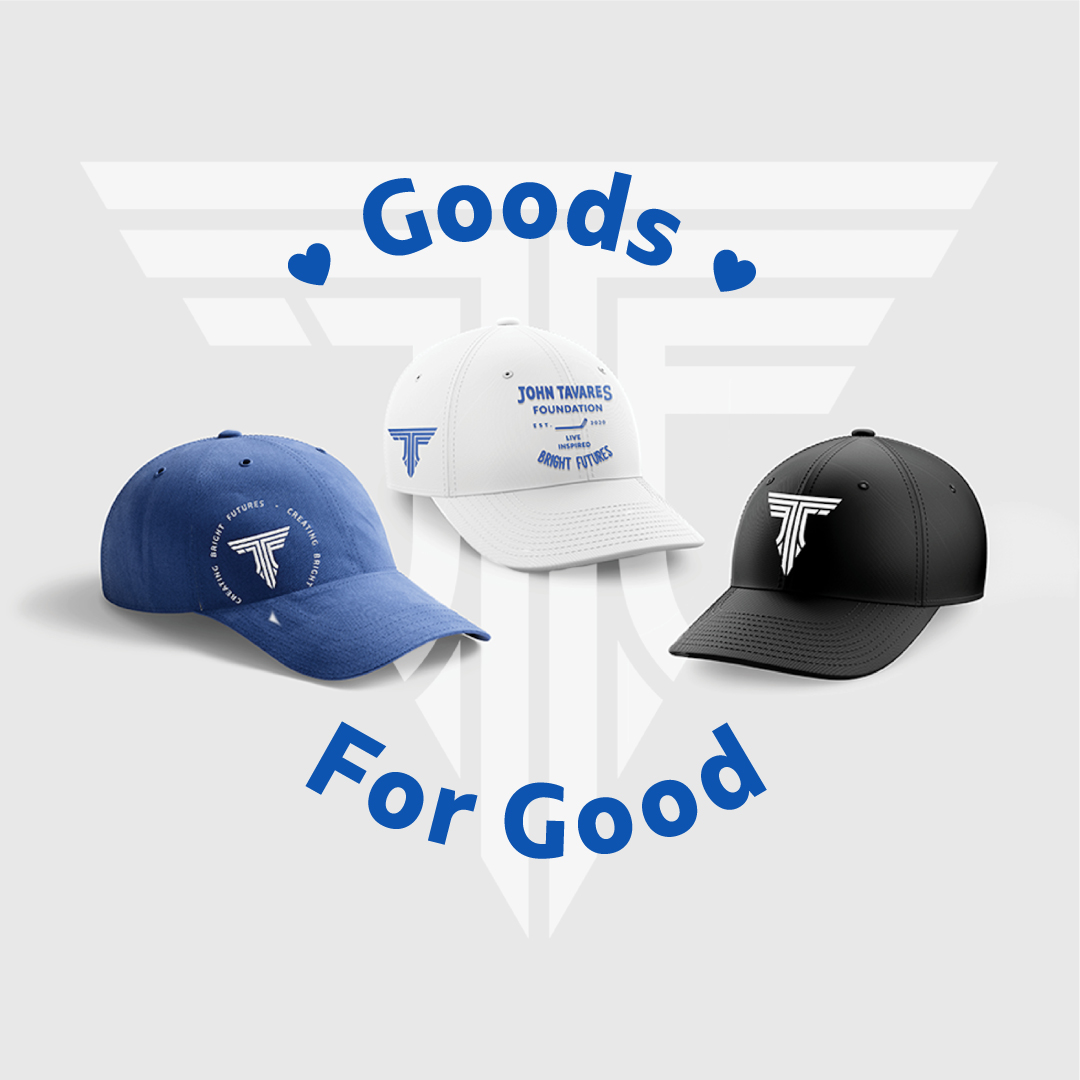 JohnTavaresFDN's tweet photo. Explore our #goodsforgood and rep the JTF movement wherever you go. 

Each purchase you make creates a real difference in our community, as all proceeds go directly to helping kids and their families receive valuable support at a time they need it most 💙

(Shop Link in Bio) https://t.co/X9R1Ju1N8D