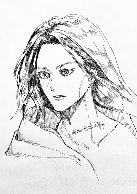 感情を落ち着かせたくて描いたいえーがー
あ〜なんかもう色々怖いな…毎週あの作画で殴られるのか… 