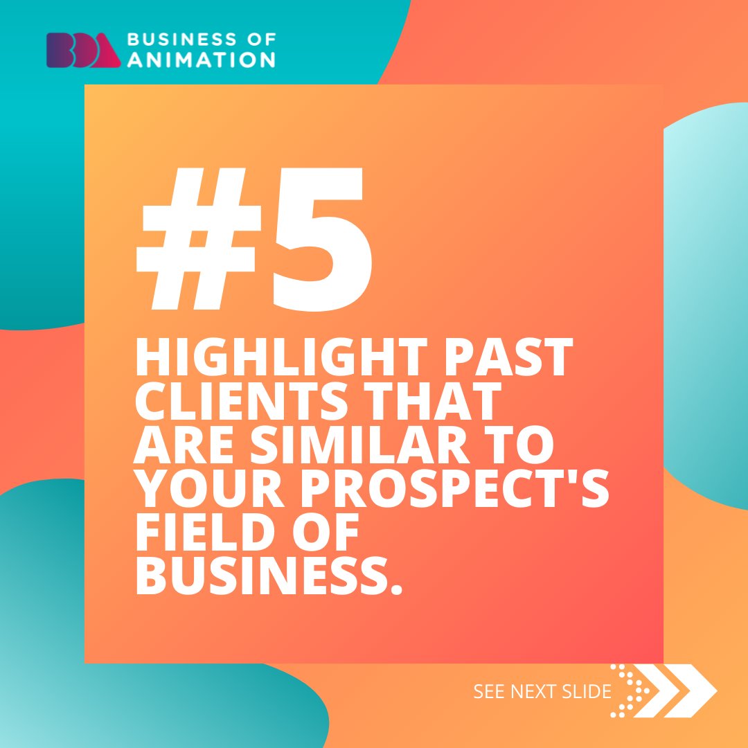 animationbiz's tweet image. 5. Highlight past clients that are similar to your prospect's field of business.
6. Include testimonials and case studies.
7. Don't forget to add your contact details.
8. Keep your portfolio updated by adding new work.

#AnimationProjects #AnimationFeature