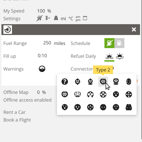 furkot's tweet photo. Planning #roadtrip in your electric vehicle ? Tell Furkot which connector you need and it will help you to find charging stations along the route. https://t.co/XLnhL0avO8
