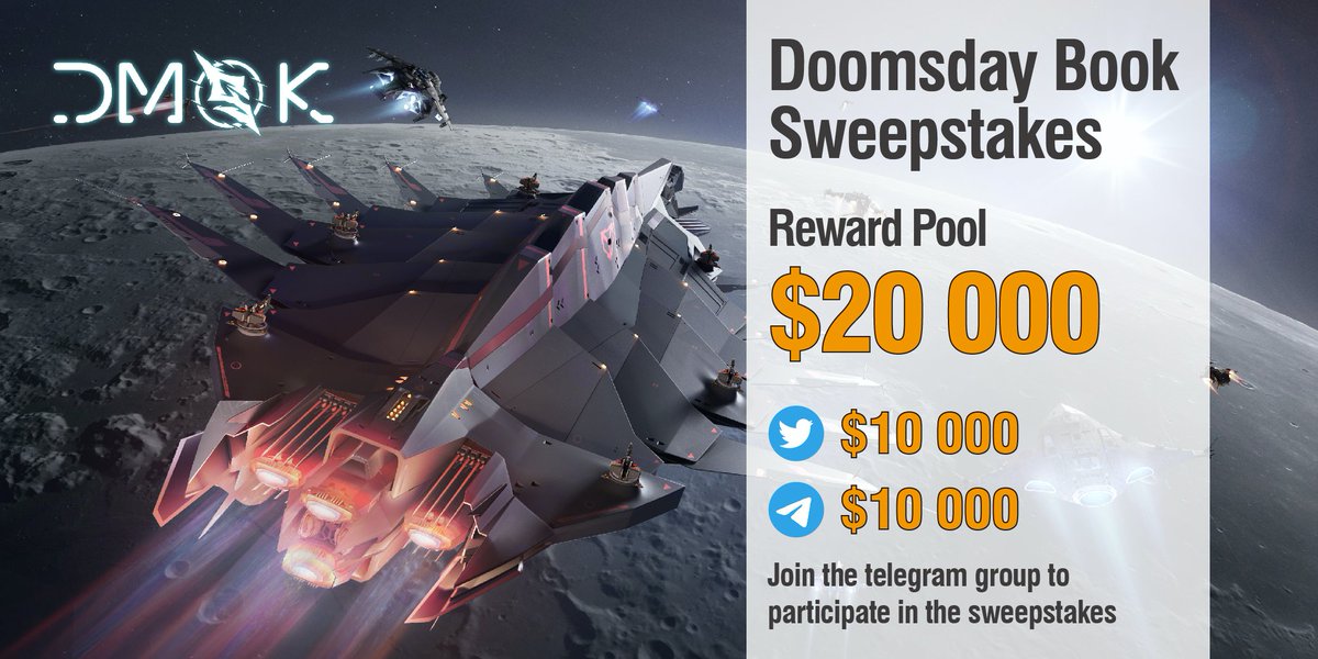 DMOK_Official's tweet photo. Hey DoomsDay followers, we have been very thankful to all of you for the great support.

We are giving exclusive prizes to our followers.
Here are the steps:
✅ Comment voucher code from our telegram channel
✅ Join Telegram group:- https://t.co/xzrryuTVq6 https://t.co/DlAOJphgUB