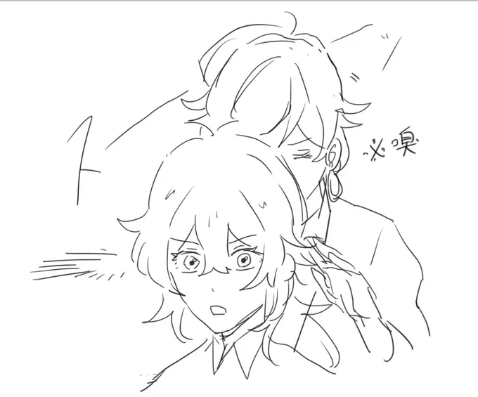 労働明けの絵酷い 