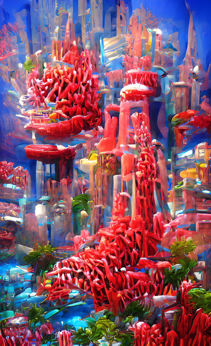 Ikky_Arts's tweet photo. @ArtGavel1403 New collection of fantasy worlds is starting right now on @objktcom ⏬⏬⏬

https://t.co/QikNeXSopC

🧩 Only 1/1 editions
🏷️ Each new piece will be priced higher

↙️ #1 Coral Reef City - Red District 
↘️ #5 Treasure Island - Lost Beach https://t.co/FWrlRP6uz4