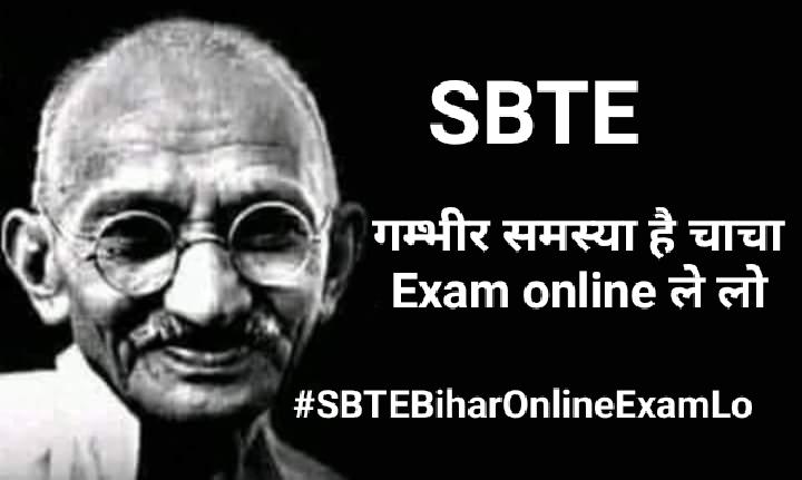 TSYPIndia's tweet photo. Government Of Bihar is playing cricket with student's life,they didn't think how students give exam in this critical wave of covid ,so my humble request to please conduct online exam.

#SBTEBiharOnlineExamLo https://t.co/vMGrwnTDNL