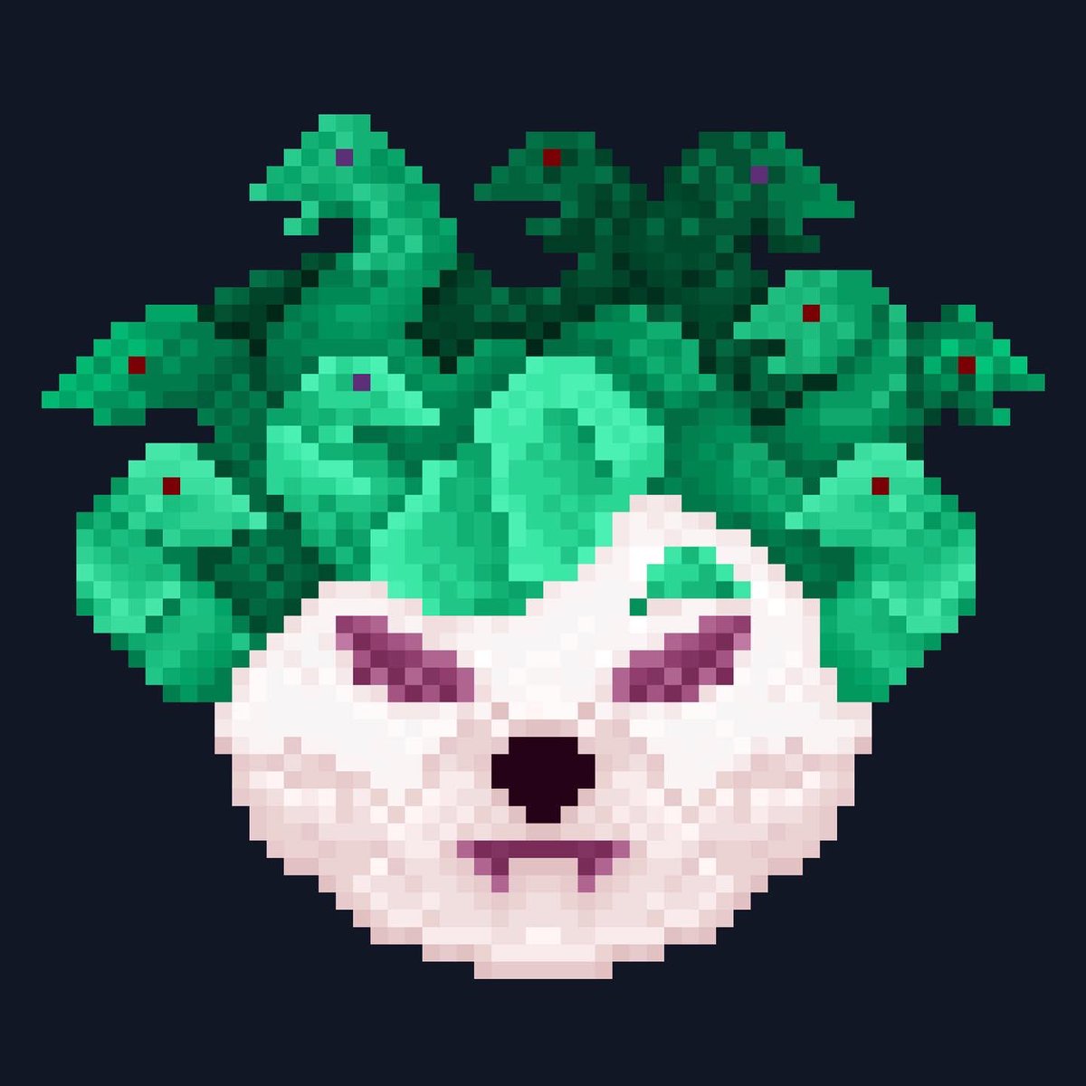 SkipTheBeatz's tweet photo. Did you know Medusa had two siblings? Euryale and Stheno could also turn people into stone 🤯

The three sisters are now available in The #SHIB Collection 💎

https://t.co/bNhxHspvvH

#SHIBARMY #NFT #OpenSeaNFT #ShibainuCoin https://t.co/6sdjb32b3K