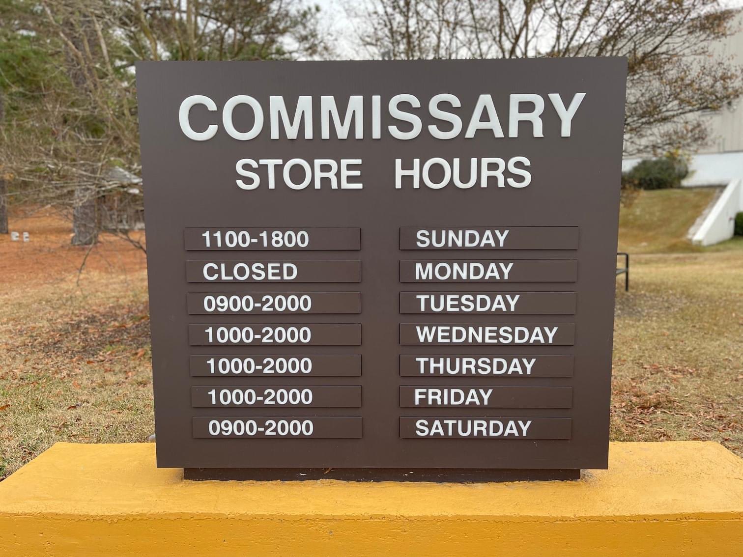 What Time Does Fort Jackson Commissary Open