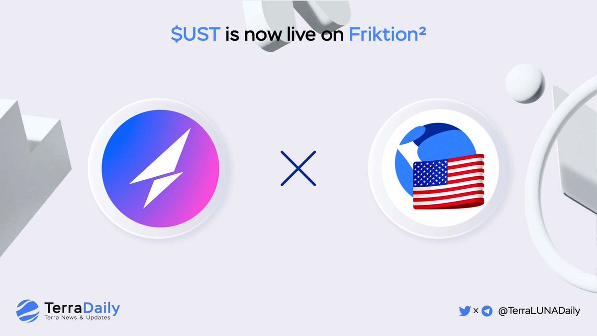 TKRAirdrop's tweet photo. 🎉 Hey #LUNAtics, @terra_money $UST is now supported on @friktion_labs , Solana’s largest portfolio and risk manager.

🚀 Start depositing into the first $LUNA cash secured puts on @Solana

👉 https://t.co/Xs4xRzu0Yz

#Terra $LUNA https://t.co/nXJmJdR1Ks