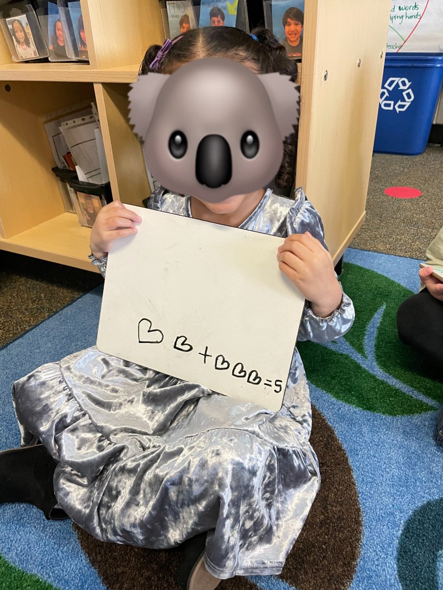 Drawing / writing the beginning and ending sound and math addition writing. The coaching cycle was clearly helpful! Thanks @mirellamalar <a href="/PurefoyElem/">Purefoy Elementary</a>