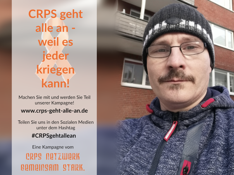 CRPS geht alle an - weil es jeder kriegen kann!
JETZT BEI UNSERER KAMPAGNE MITMACHEN!
Betroffene, Angehörige, Freunde, Familie, Kollegen... BITTE TEILT UNSERE KAMPAGNE UND MACHT AUF UNS AUFMERKSAM
bit.ly/crpskampagne
#CRPSNetzwerk
#CRPSgehtallean
#ChronischeSchmerzen
#Sudeck