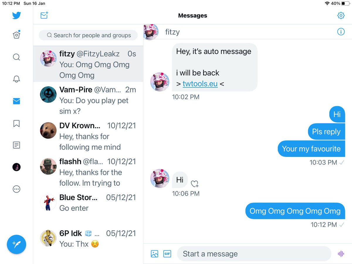 sameeshgaming's tweet image. Guys @FitzyLeakz fitzy replied to me!!!