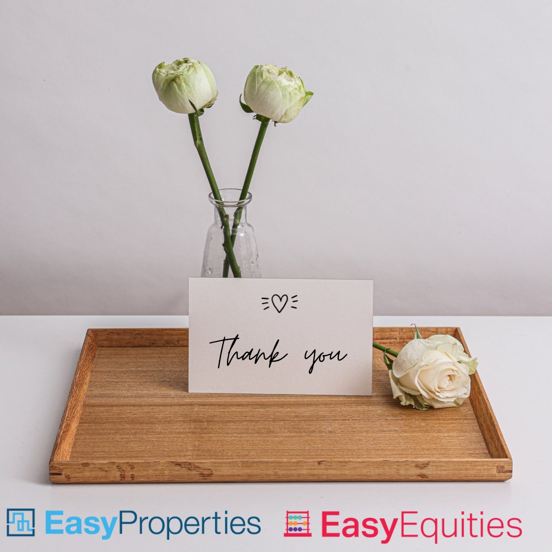 samhendricksZA's tweet image. Wrapping up this wonderful weekend with a shout out to @properties_easy @EasyEquities and @carelnolte 🌟Thank you🚀

And those wondering about what this is about? FOMO? #Cheapest #Easy 
⬇️
Sign up here: bit.ly/3tismuK