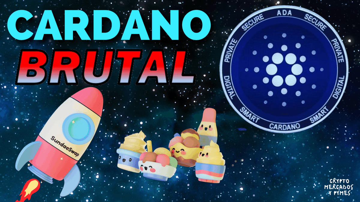 Crypto_Mercados's tweet photo. 😱 🔥¡¡CARDANO BRUTAL!!🔥 ADA ENCARA UNAS SEMANAS CLAVE | BITCOIN | RIPPLE | ALGORAND | PAYPAL | + INFO: https://t.co/cSSdZw3jGR  #ADA #CARDANO #SundaeSwap #ADALEND #ROCKETPAD #CNFT #RIPPLE #ALGORAND #ROBINHOOD https://t.co/MyWVIiXicR