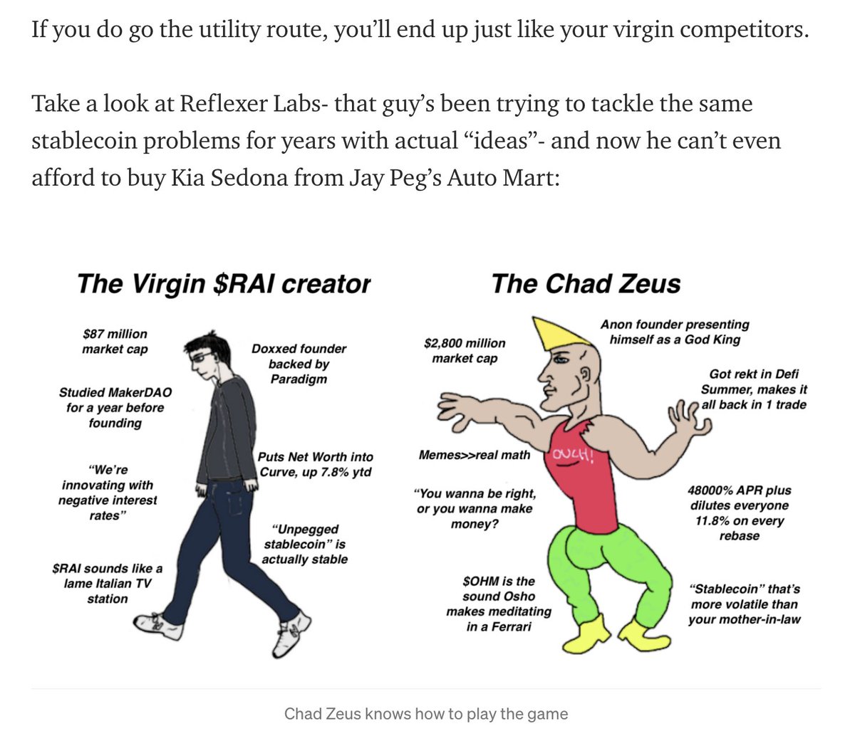 No matter which side you are on, I think we can all have a laugh at this  and how Memes>math has been the motto of 2021 crypto. @stefan__ionescu its  interesting what youre