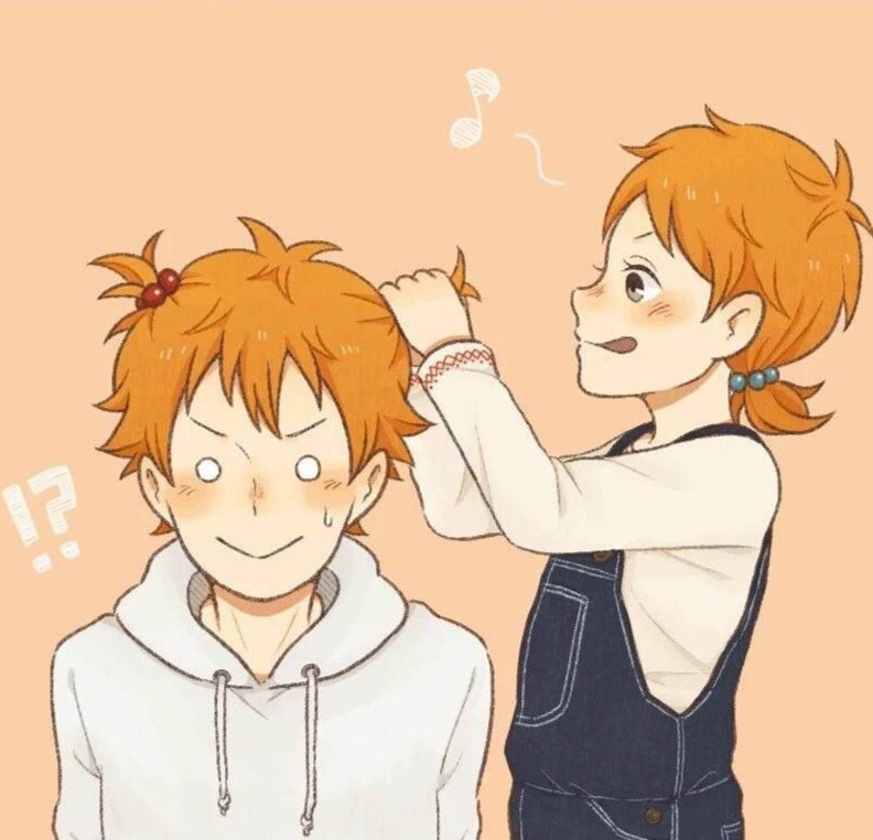 Natsu_Chan666's tweet photo. Haciéndole coletas a mi hermanito shoyo :) https://t.co/D5g0fHnvac