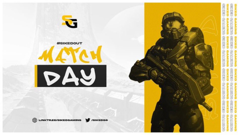 SiKedGG's tweet photo. [#SGHalo]

Today we are competing in #HCSProSeries Week 3 Qualifier! 

⬛️ @T00NTV 
🟨 @DoubleCIutch 
⬛️ @Doppy___ 
🟨 @MTVgran 

🖥️: https://t.co/dLqqq4sxy7

#SiKedOut | #HCS https://t.co/LTeZHAM34b