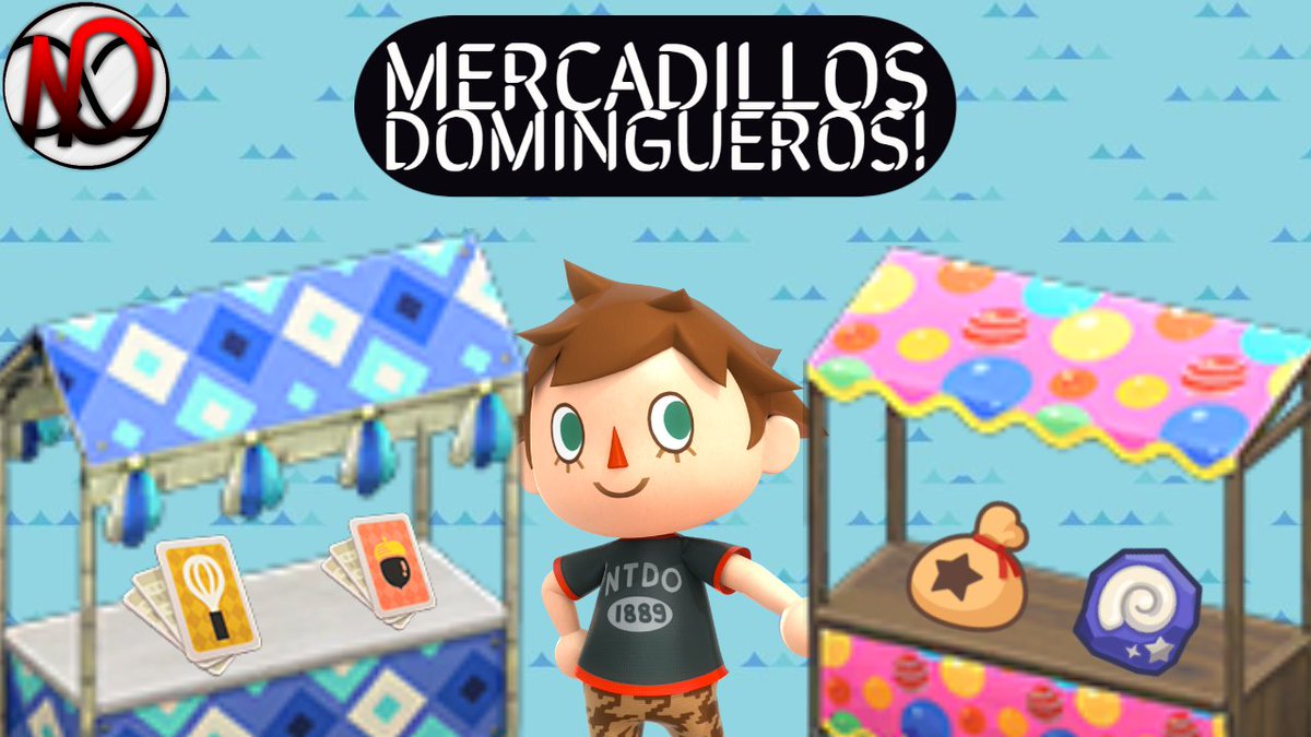 NintenDestiny's tweet photo. Buenas a todos! Los domingos de este mes 23 y 30 se llevará a cabo un mercadillo de 18:00-20:00.

Habrá de todo un poco:
• Recetas, muebles para catalogar, fósiles, dinero, etc...

Os invitamos a que vayáis allí y que paséis un buen rato!!
https://t.co/Mfi9Npgh0r https://t.co/H5iRD3MfG5