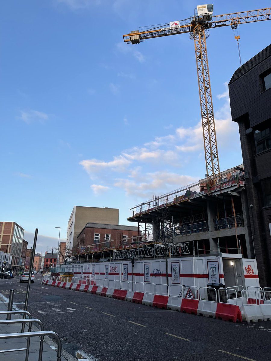 PlanBelfast's tweet image. 32-33 Queen Street, Belfast - Construction of 175-unit Aparthotel