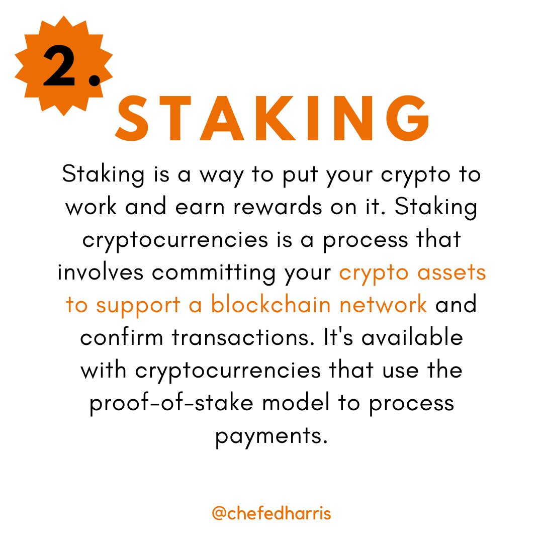 ChefEdHarris's tweet photo. Ways to earn passive income with crypto!

#chefed #chefedcrypto #crypto #cryptocurrency #passiveincome https://t.co/JK8clYSXZD