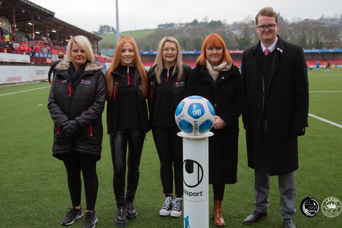 larnefc's tweet photo. 𝒯𝒽𝒶𝓃𝓀 𝒴𝑜𝓊 ❤️

A massive thank you to our match sponsor MG Fire Services and ball sponsor ICSS ltd for their support of yesterday's game 🔴⚪

#WeAreLarne #BeTheDifference https://t.co/uUPIGNBgOb