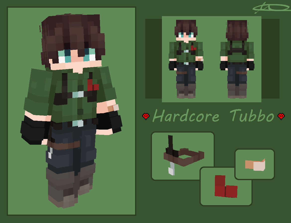 TUBBO UPDATES! on X: ↳ Tubbo changed his Minecraft skin for MCC!   / X