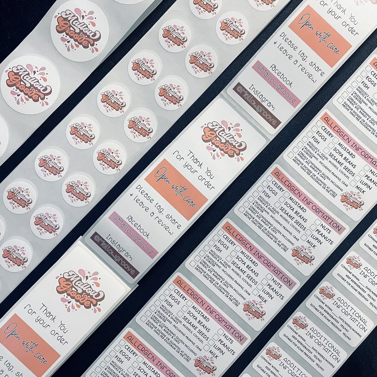 Hi @TheoPaphitis we’ve been busy this week creating some food allergen stickers - today we’ve been researching #NatashasLaw to better help our customers with their food safety standards.

An #SBS win would be an amazing 1st Birthday win for the business 🤞🏼