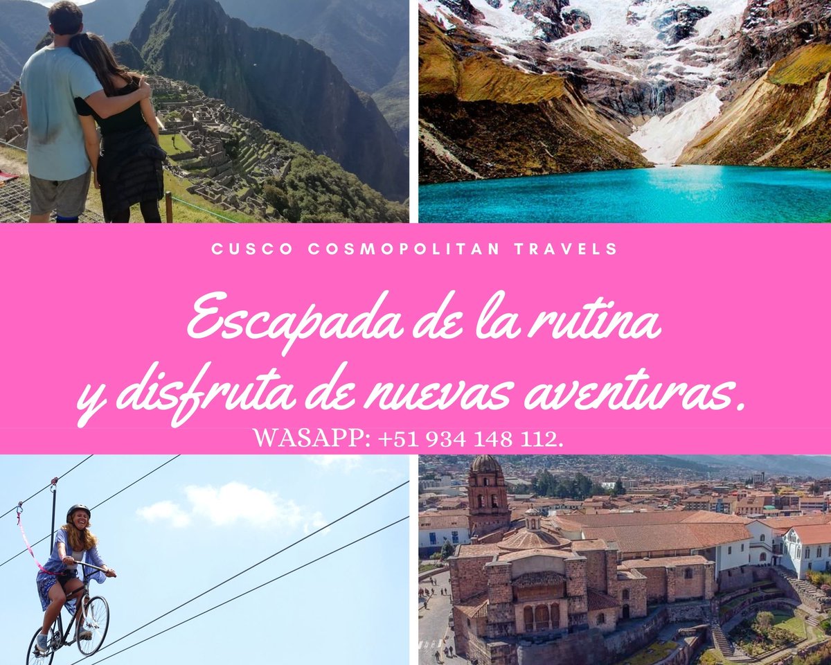 CuscoCosmo's tweet image. ¡Trabajas tanto, sabes que mereces unas vacaciones!!!!
Qeswachaka – el ultimo puente inca es un destino IMPERDIBLE en Cusco, salida todos los fines de semana!!! Tenemos más variedad de tours para este año 2022, todo cumpliendo con los procolos de Bioseguridad para tu cuidado.