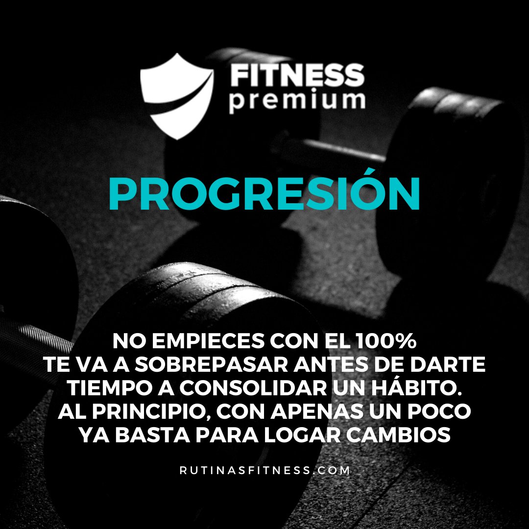 Si empiezas en enero a saco dieta súper estricta, entrenamiento de mister olympia... viniendo de una vida sedentaria, te vas a quemar y lo vas a dejar antes de febrero. Mejor, empieza por lo básico y ve añadiendo nivel según ves avances. Cuida tu #motivación