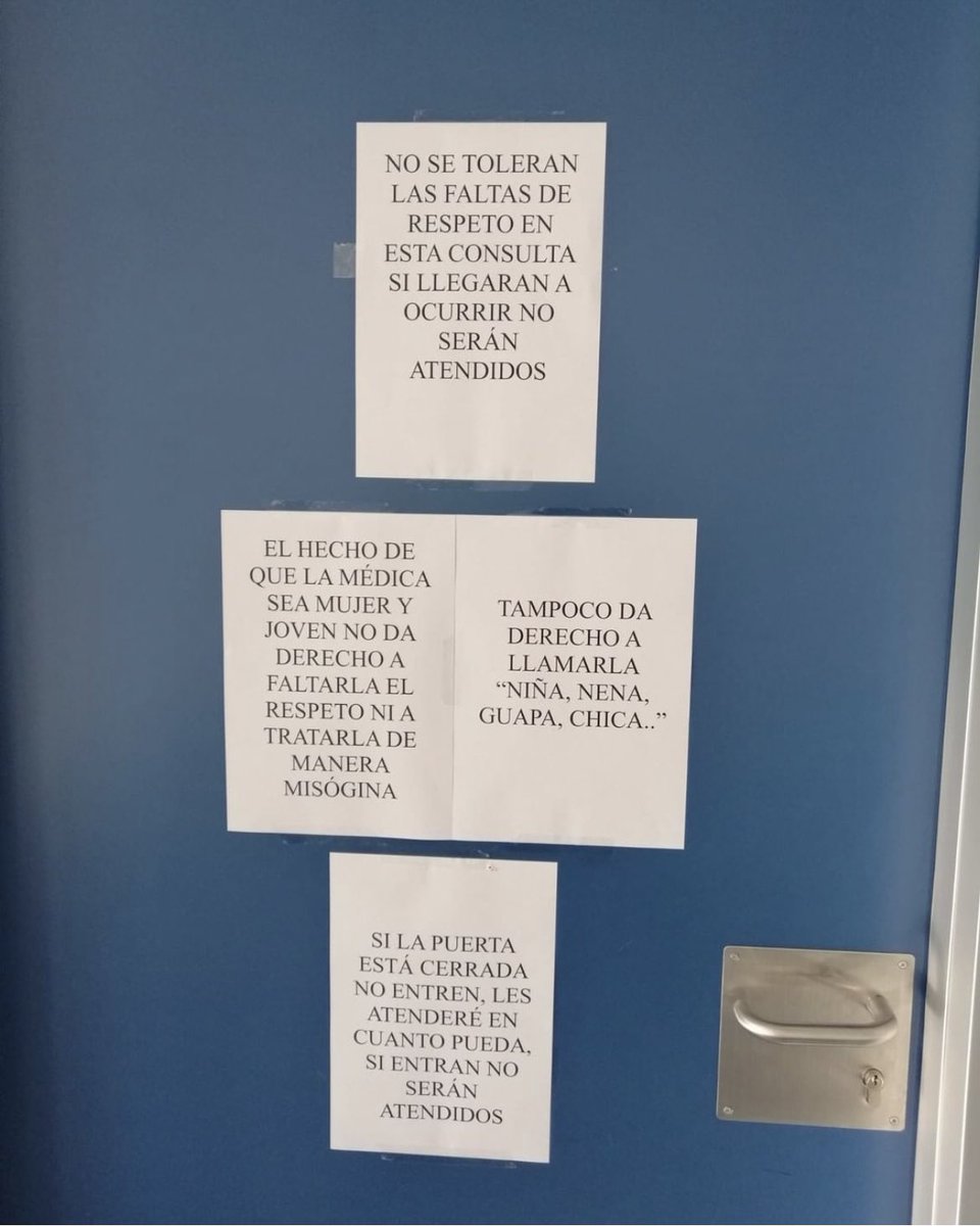 Deberíamos pensar cómo hemos llegado al punto donde estos carteles son necesarios