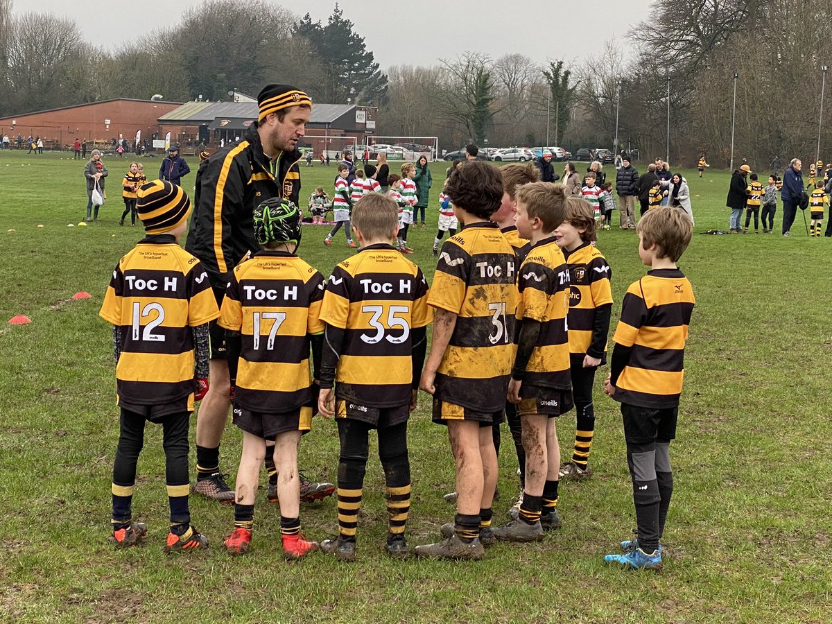 A busy @lancashirerugby Sunday. Part 1 <a href="/DidsburyRugby/">Didsbury Toc H Rugby</a> for the under 9 fixture v <a href="/Stockportrugby/">Stockport Rugby Club</a> Some great tries, tackles and refereeing 👍🏼 🏉🌹