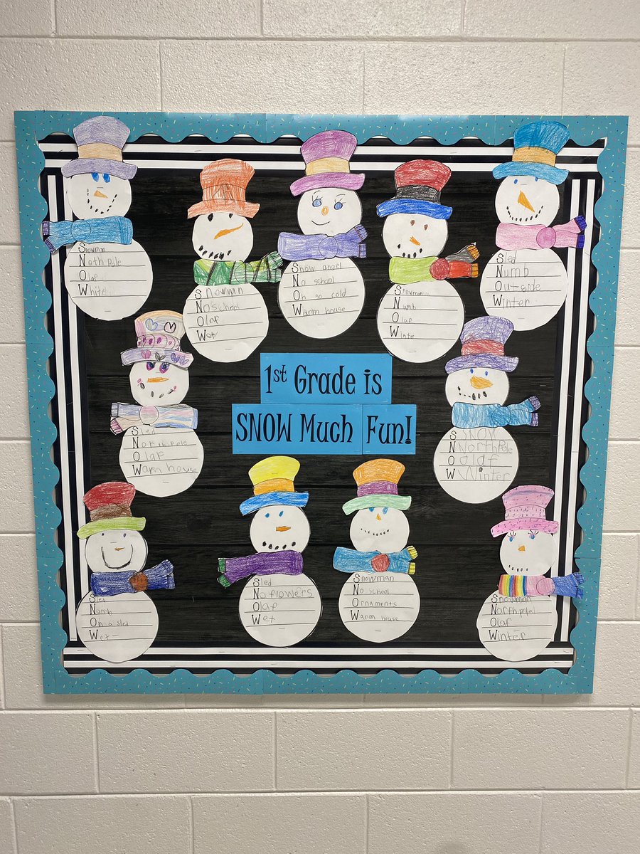 SKAnthonyNBES's tweet photo. 1st grade is SNOW much fun! #AcrosticPoems https://t.co/L4h0F1jfr6