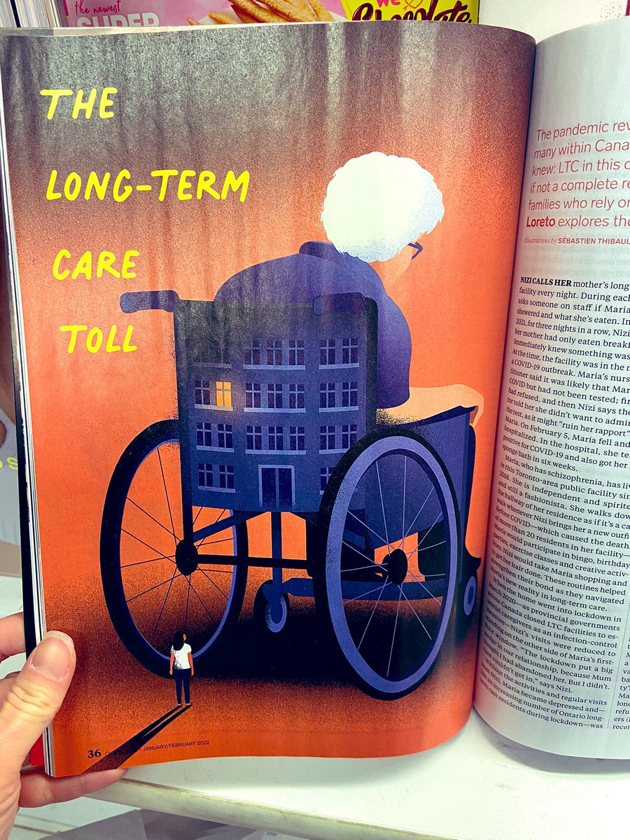 DrVivianS's tweet image. Just got my @Chatelaine to read @NoLore’s #LTC article! Can’t wait to sit down and read it ✊🏻(and yes I did tell @NoLore this ⤵️