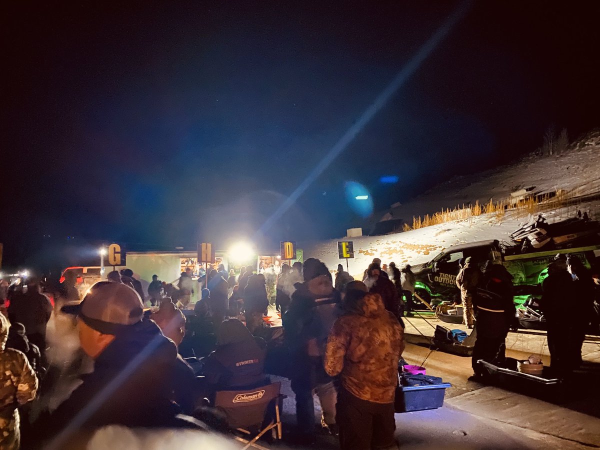 Paz_Man's tweet photo. A tremendous day at #IceAddiction 2022 #BlueMesa. This was a very well run #icefishing tournament. Please make this a regular stop in the series. @BassProShops @TightlineO https://t.co/qolpuxkS8l