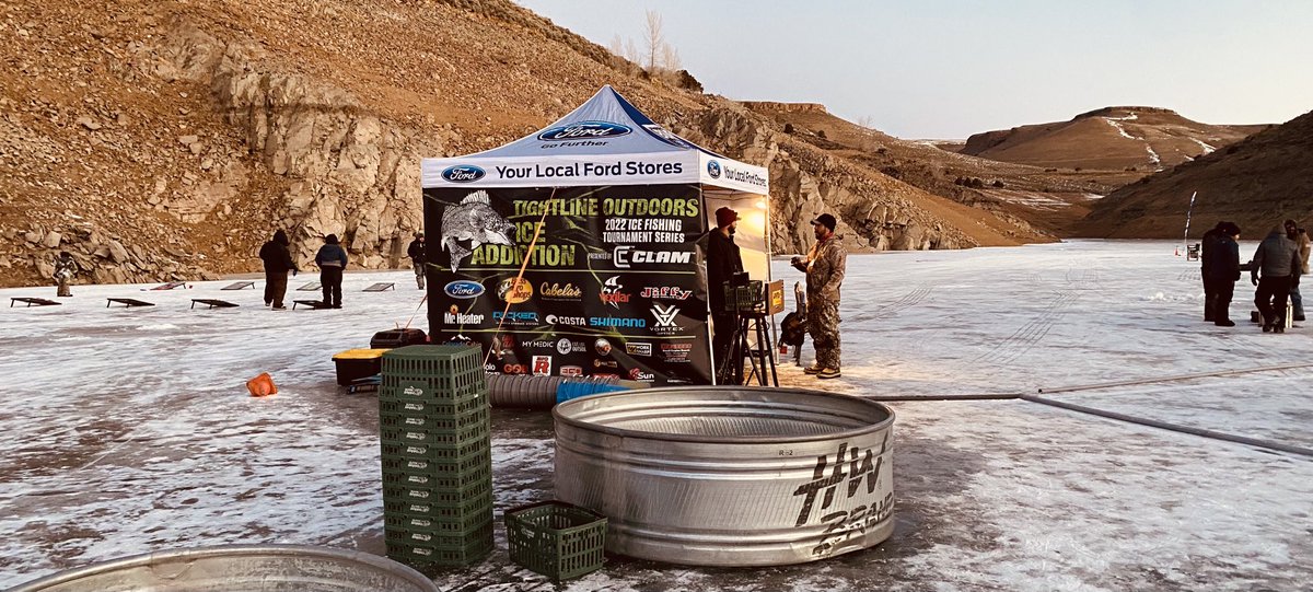 Paz_Man's tweet photo. A tremendous day at #IceAddiction 2022 #BlueMesa. This was a very well run #icefishing tournament. Please make this a regular stop in the series. @BassProShops @TightlineO https://t.co/qolpuxkS8l