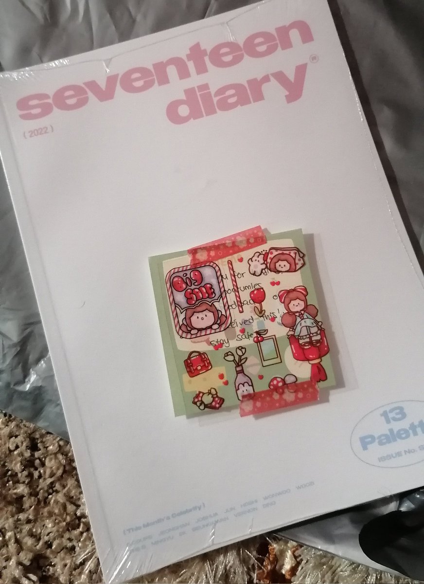 SVT1998's tweet photo. Seventeen diary SG 2022 arrived today!! Thank you @gooreumies for your excellent service. The item wrapped well and fast delivery!! 🥰🥰 Second time buy from you and i really satisfied!! 🤍🤍 https://t.co/6Ukr8N4gKb