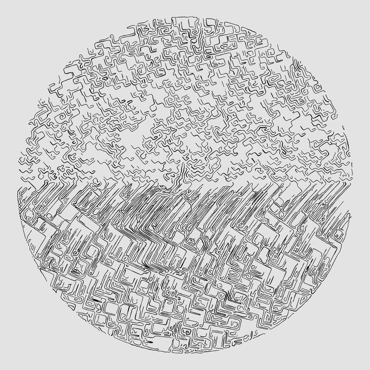 ehsan_parizi's tweet image. An uncommon one. #brokenMaze #generativeart #GenerativeNFT