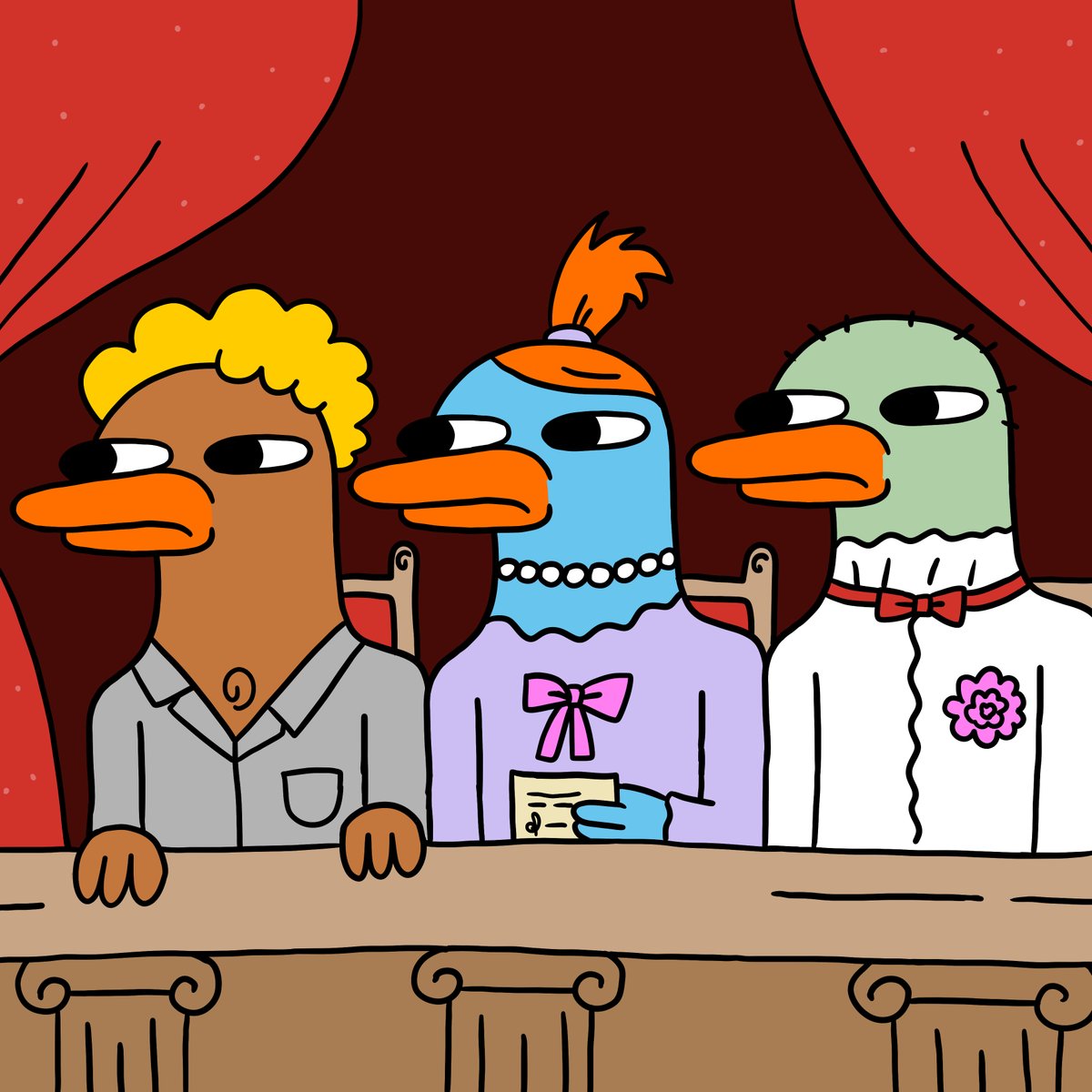 IndifferentDuck's tweet photo. 🧐 Opera dress code 👇 https://t.co/lWNuvPmdnr