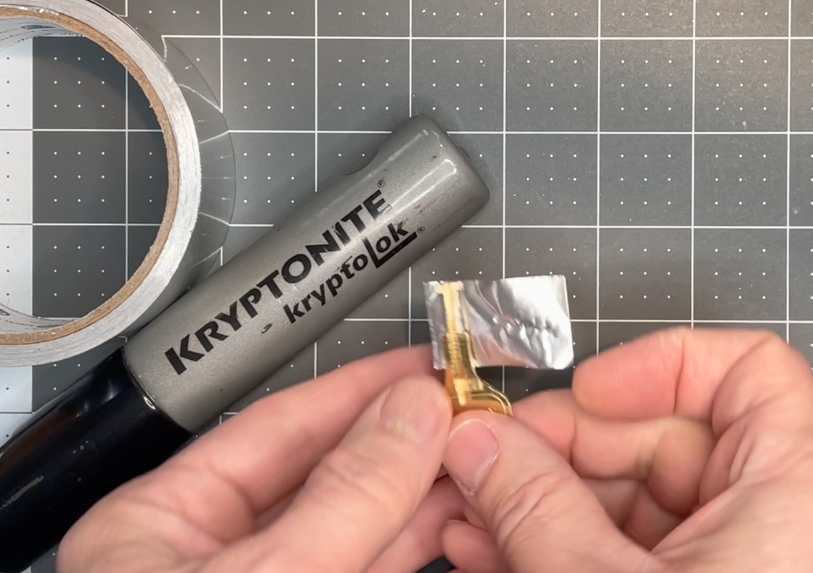 Kryptonite kryptoLok Foiled. instagram.com/p/CYza-buJTXP/