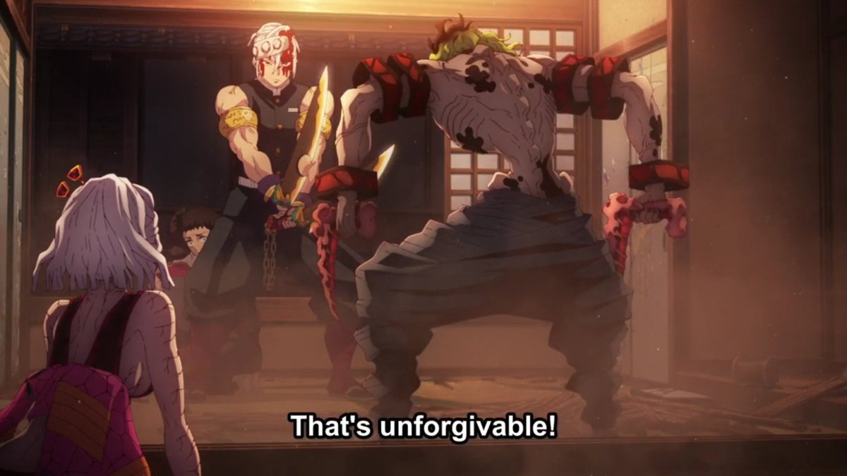 I think he broke the poor demon