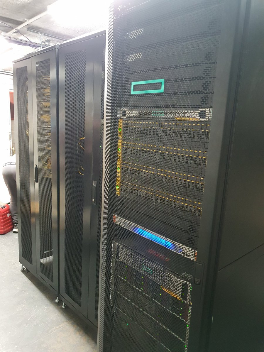 Completed, racked and repatched. Much improved from what we started with on Friday. Engineer onsite tomorrow for any possible snags. For your #cabling #IPCCTV #AudioVisual #Wireless requirements see how we can help bit.ly/2RH4rz3 or call us on 0115 876 6660.