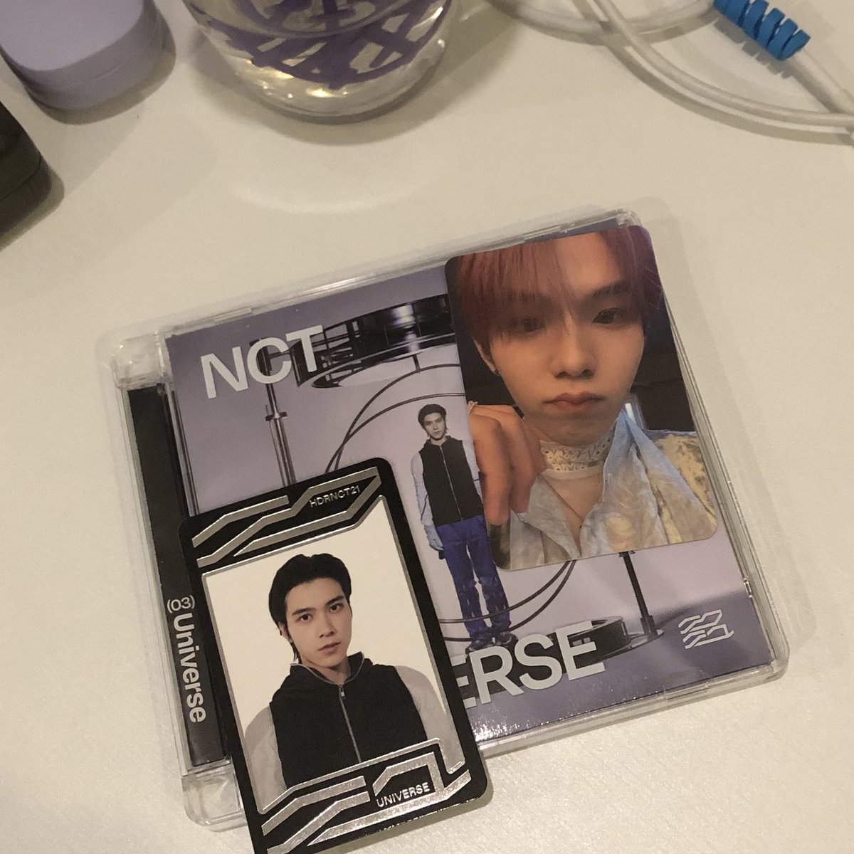 addtocart_lyf's tweet photo. ic wts lfb ph only 

nct universe jewel case
php500 (480 payo)

🔅 hendery cover
🔅 shotaro pc in mint condition
🔅 complete inclusions

wtt have shotaro want sungchan counterpart

📩 if interested !!
💰gcash 
🚚 sco, ggx, sdd https://t.co/VcLIJqz34B