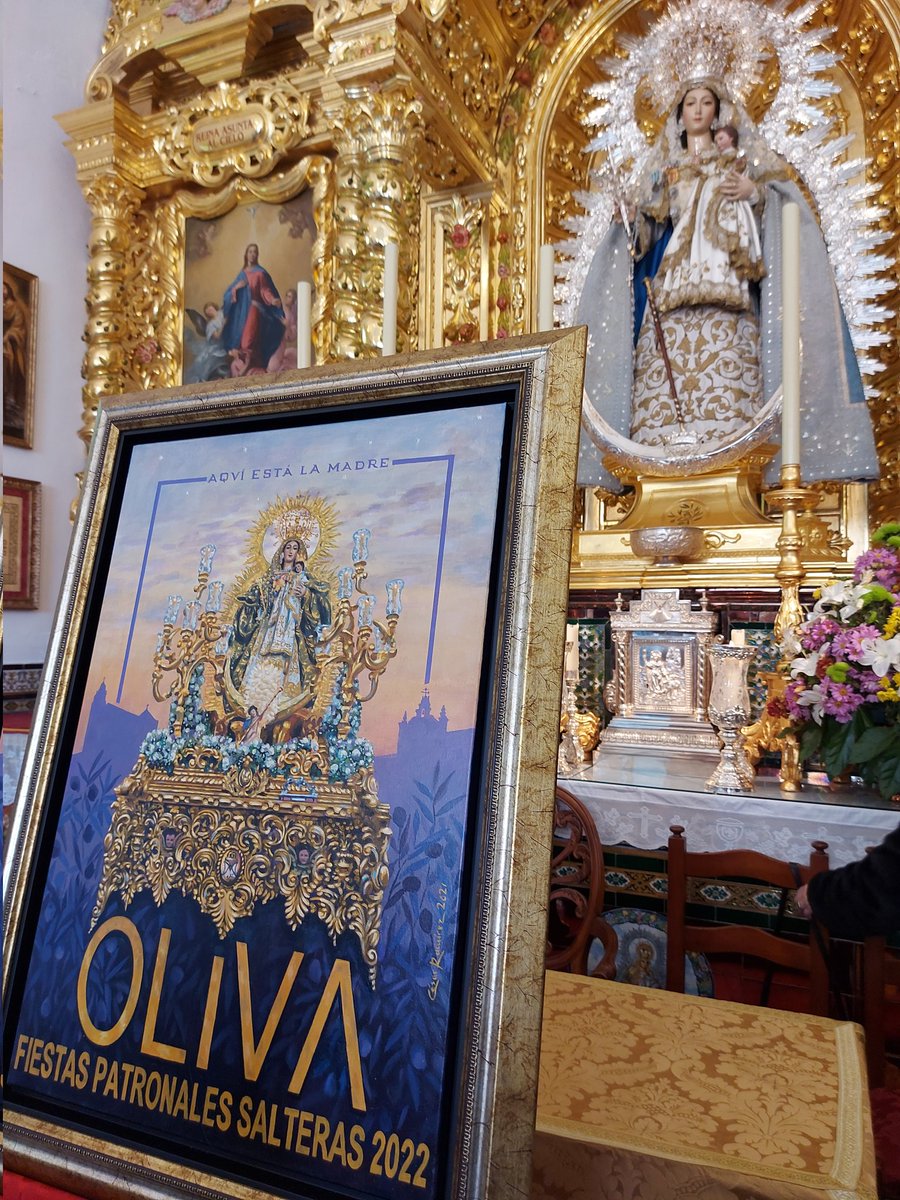 Cesar Ramirez pintor (@mtnezcesar) on Twitter photo Enormemente agradecido a <a href="/HdaddelaOliva/">Hermandad de la Oliva</a> por tan emotivo acto y sobre todo a <a href="/jose_cerezal/">Jose Cerezal</a> por sus palabras y a <a href="/danielvsag/">Daniel Salvador-Almeida González</a> por su gran trabajo fotográfico para difusión de la obra. Gracias a todos y espero que Ntra Sra de la Oliva esté contenta con este humilde pintor. Enormemente agradecido a <a href="/HdaddelaOliva/">Hermandad de la Oliva</a> por tan emotivo acto y sobre todo a <a href="/jose_cerezal/">Jose Cerezal</a> por sus palabras y a <a href="/danielvsag/">Daniel Salvador-Almeida González</a> por su gran trabajo fotográfico para difusión de la obra. Gracias a todos y espero que Ntra Sra de la Oliva esté contenta con este humilde pintor.