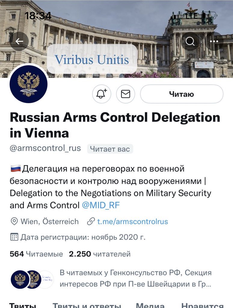 RF_OSCE's tweet photo. We regret to learn that #Facebook account of @armscontrol_rus has been banned without explanation. It‘s another example of illegitimate censorship of information space. Dear @OSCE_RFoM, it’s very dangerous to ignore the politically motivated restrictive activities of IT companies https://t.co/Iu3VSQoCqE